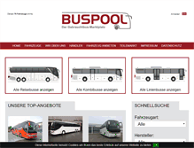 Tablet Screenshot of buspool.net